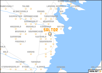 map of Saltor