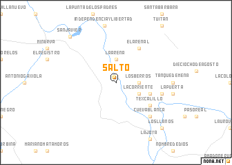 map of Salto