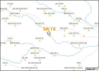 map of Salto