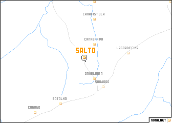 map of Salto