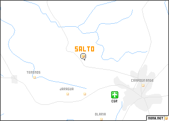 map of Salto