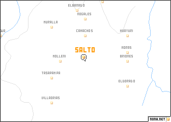 map of Salto