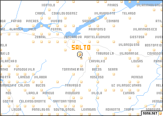 map of Salto