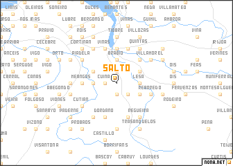 map of Salto