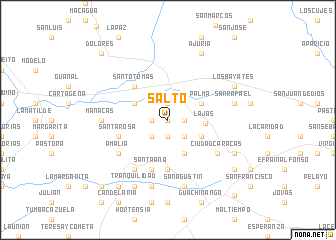 map of Salto