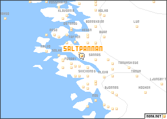 map of Saltpannan