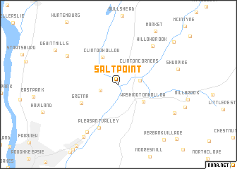 map of Salt Point