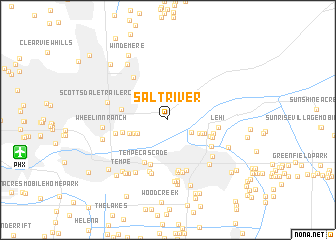 map of Salt River