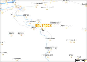 map of Salt Rock