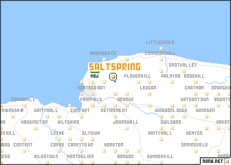 map of Salt Spring