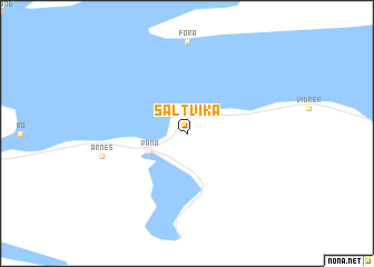 map of Saltvika