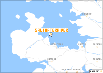 map of Saltwater River