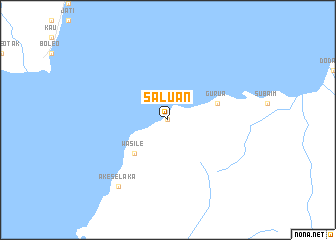 map of Saluan