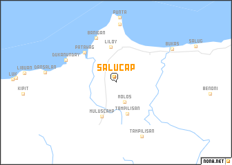 map of Salucap