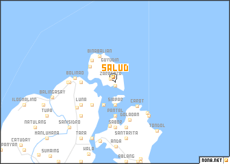 map of Salud