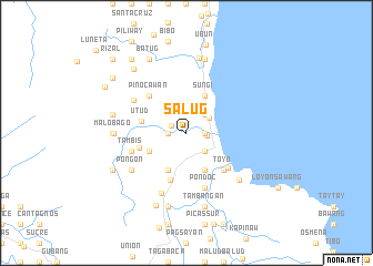 map of Salug