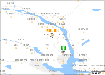 map of Salum