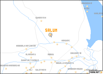 map of Sālūm