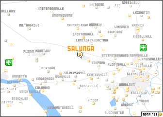 map of Salunga