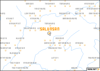 map of Salunsan