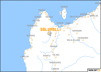 map of Salupalli