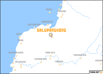map of Salupangkong