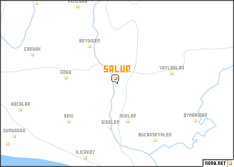 map of Salur