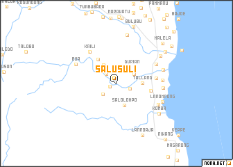 map of Salu Suli