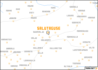 map of Salutaguse