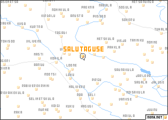 map of Salutaguse