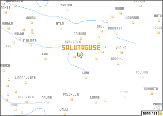 map of Salutaguse