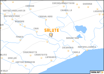 map of Salute