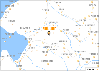 map of Saluun