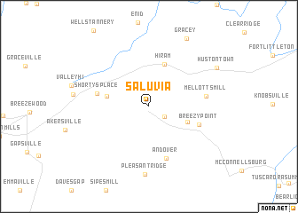 map of Saluvia