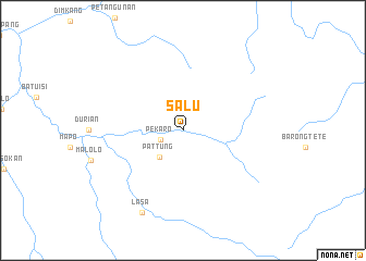 map of Salu