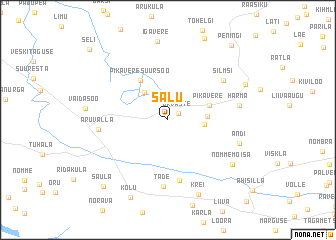 map of Salu