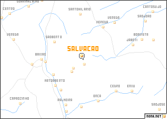 map of Salvação