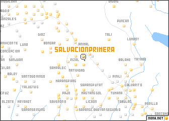 map of Salvacion Primera