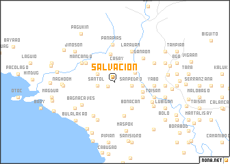 map of Salvacion