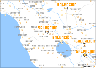 map of Salvacion