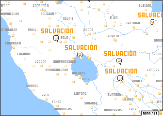 map of Salvacion