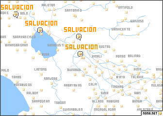 map of Salvacion