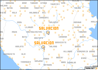 map of Salvacion