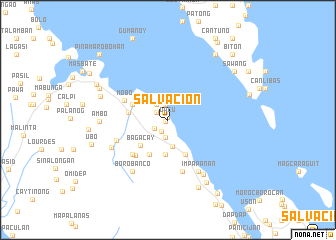 map of Salvacion