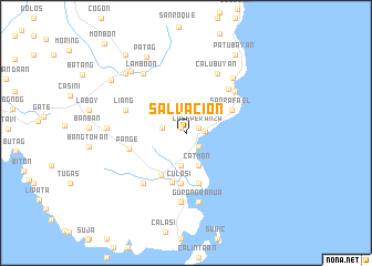 map of Salvacion