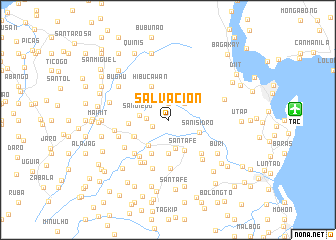 map of Salvacion