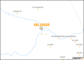 map of Salvador