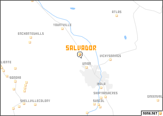 map of Salvador