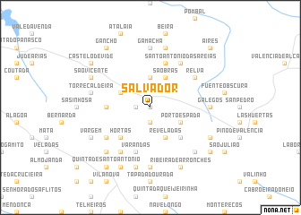 map of Salvador