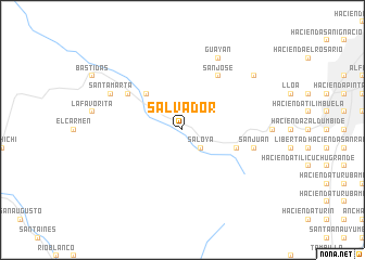 map of Salvador